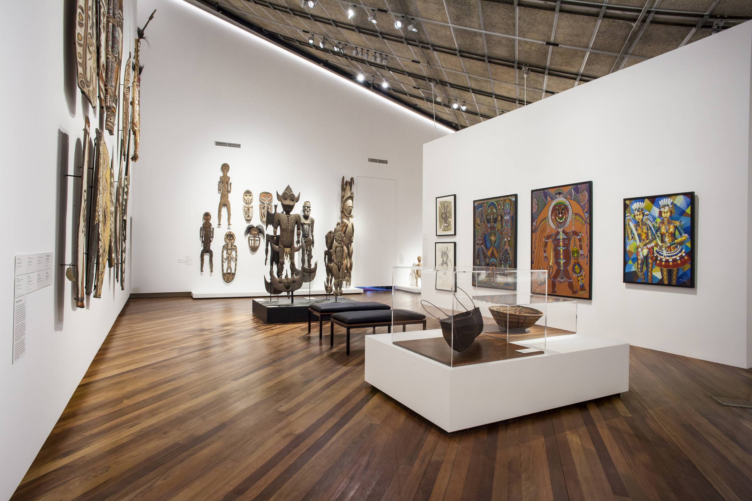 The PNG National Museum and Art Gallery exhibition