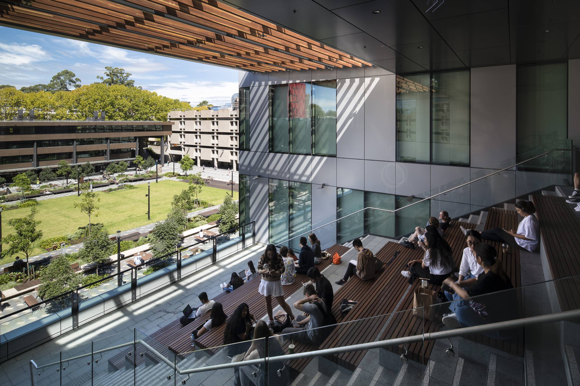 Macquarie University 1 Central Courtyard Building The Hub