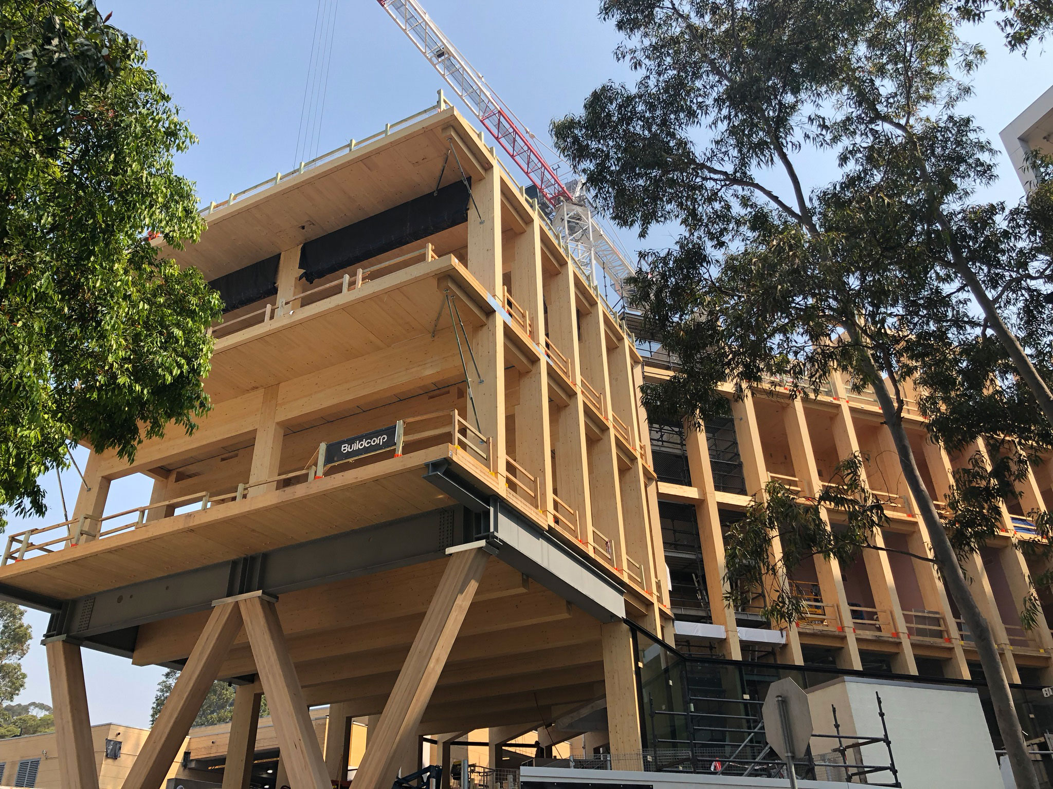 DfMA - the Macquarie University Clinical Education Building in construction