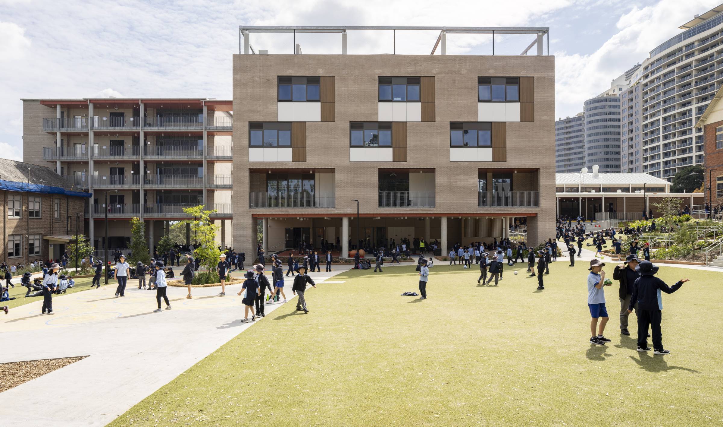 Architectus | Upgrades to Chatswood Public School & Chatswood High School