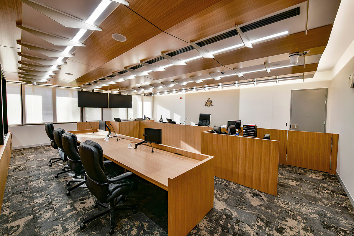 Alice Springs Courthouse Refurbishment Interior Image
